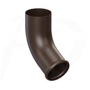 Wylewka rury spustowej stalowa ⌀ 100 firmy KROP kolor ciemny brąz